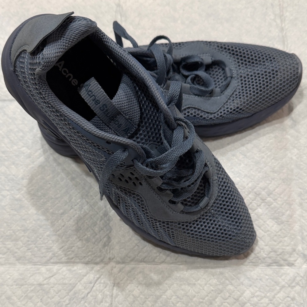 ACNE Studios Men’s N3W mesh and rubber Sneakers